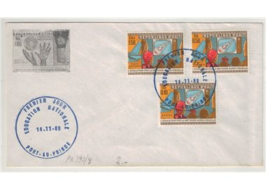 FDC HAITI 1968 National Education