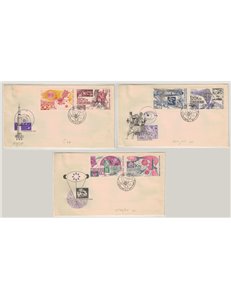FDC CZECHOSLOVAKIA 1967 Conquest of Space