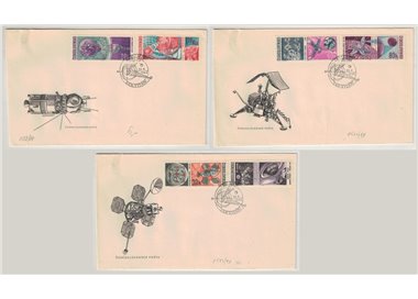 FDC CZECHOSLOVAKIA 1966 Space Conquests