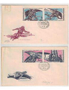 FDC CZECHOSLOVAKIA 1965 Space Flights