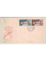 FDC CECOSLOVACCHIA 1963 Volo congiunto delle navicelle Wostok 5 e 6 (2)