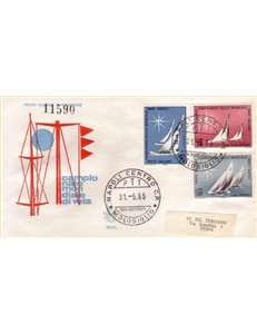 ITALIA 1965 FDC (Venetia) Campionato velico racc (2)