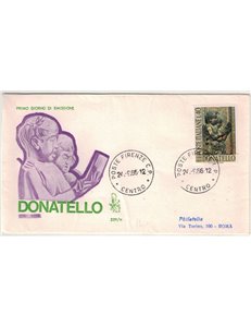 ITALIA 1966 FDC (Venetia) Donatello ord
