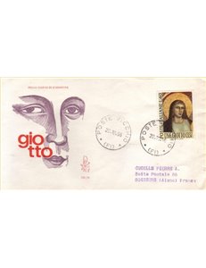 ITALY 1966 FDC (Venetia) Giotto ord