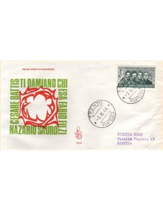 ITALY 1966 FDC (Venice) Martyrs Order