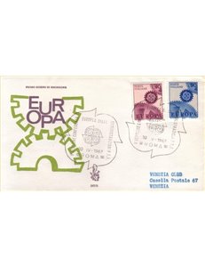 ITALIA 1967 FDC (Venetia) Europa Cept ord