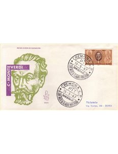 ITALIA 1967 FDC (Venetia) Claudio Monteverdi ord