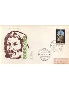 ITALIA 1967 FDC (Venetia) Francesco Borromini ord