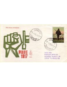 ITALY 1967 FDC (Venice) Resistance on the Piave ord