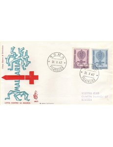 ITALY 1962 FDC (Venice) Fight against malaria