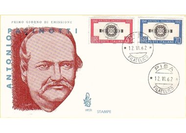 ITALY 1962 FDC (Venice) Antonio Pacinotti