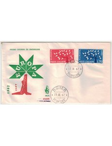 ITALIA 1962 FDC (Venetia) Europa Cept