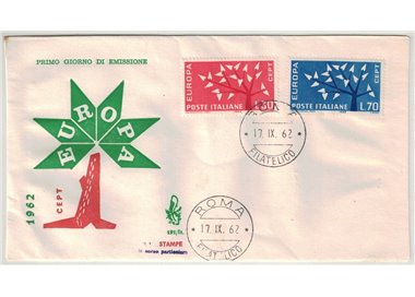 ITALY 1962 FDC (Venetia) Europa Cept