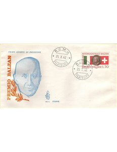 ITALY 1962 FDC (Venice) Balzan Prize