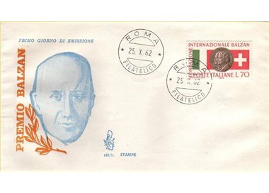 ITALIA 1962 FDC (Venetia) Premio Balzan