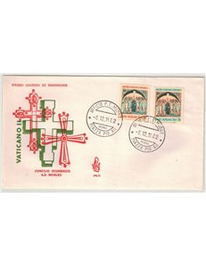 ITALIA 1962 FDC (Venetia) Concilio ecumenico