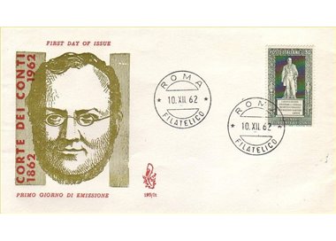 ITALIA 1962 FDC (Venetia) Corte dei Conti