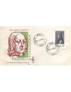 ITALY 1963 FDC (Venice) Pico della Mirandola
