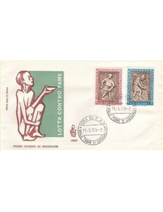 ITALIA 1963 FDC (Venetia) Lotta contro la fame