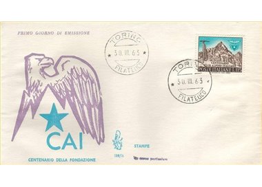 ITALY 1963 FDC (Venice) Italian Alpine