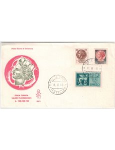 ITALY 1968 FDC (Venice) Siracusana 3v