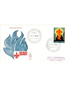 ITALIA 1968 FDC (Venetia) Scautismo ord