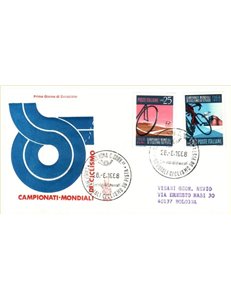 ITALY 1968 FDC (Venice) Cycling ord