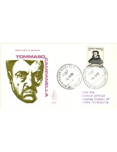 ITALIA 1968 FDC (Venetia) Tommaso Campanella ord