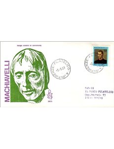 ITALY 1969 FDC (Venice) Niccolò Machiavelli ord