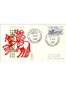 ITALY 1969 FDC (Venice) Ordinary Stamp Day