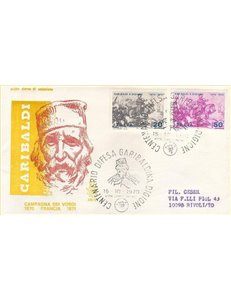 ITALIA 1970 FDC (Venetia) Garibaldi ord