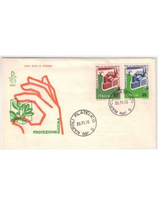 ITALIA 1970 FDC (Venetia) Salvaguardia natura na