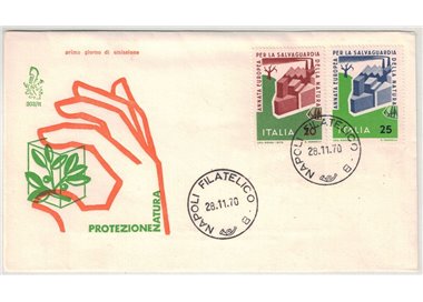ITALIA 1970 FDC (Venetia) Salvaguardia natura na