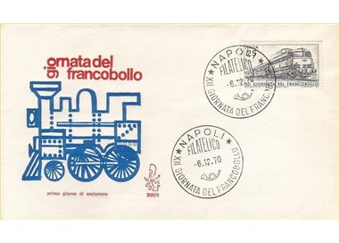 ITALIA 1970 FDC (Venetia) Giornata del francobollo na
