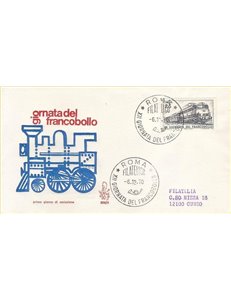 ITALIA 1970 FDC (Venetia) Giornata del francobollo ord