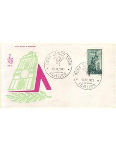 ITALIA 1971 FDC (Venetia) Torre del Campidoglio