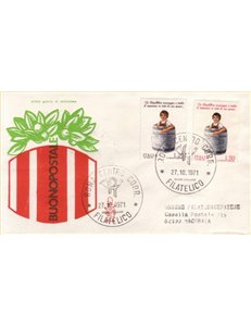 ITALIA 1971 FDC (Venetia) Risparmio postale