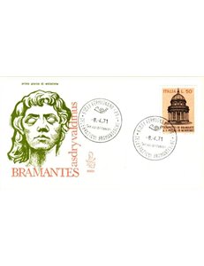 ITALY 1971 FDC (Venice) Bramante Temple