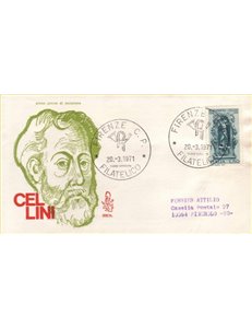 ITALIA 1971 FDC (Venetia) Benvenuto Cellini ord