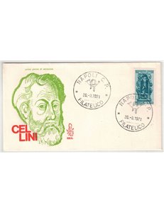 ITALY 1971 FDC (Venice) Benvenuto Cellini na
