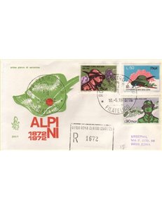 ITALY 1972 FDC (Venice) Alpine Corps collected rm