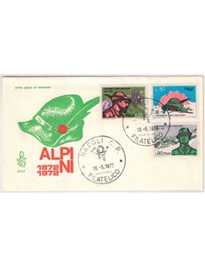 ITALY 1972 FDC (Venice) Alpine Corps