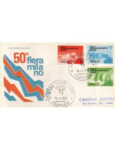 ITALY 1972 FDC (Venice) Milan Fair ord rm
