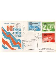 ITALIA 1972 FDC (Venetia) Fiera di Milano racc rm