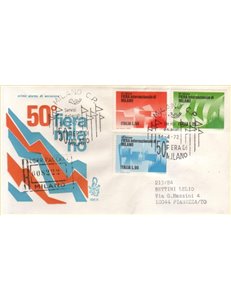 ITALY 1972 FDC (Venice) Milan Fair collect