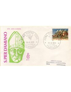 ITALIA 1972 FDC (Venetia) San Pier Damiani ord