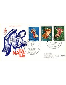 ITALIA 1972 FDC (Venetia) Natale racc ve