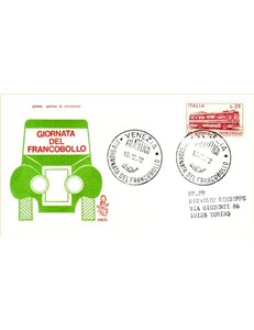 ITALY 1972 FDC (Venice) Stamp Day