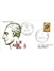 ITALIA 1972 FDC (Venetia) Leon Battista Alberti