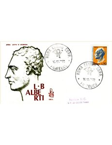 ITALY 1972 FDC (Venice) Leon Battista Alberti ord